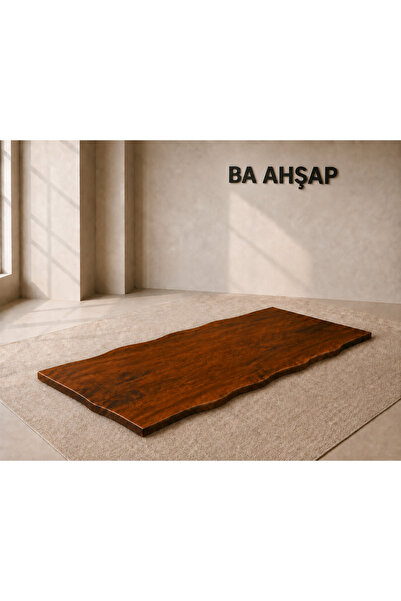 BRK Design BA AHŞAP Masif Ahşap Masa Tablası KKB_100X200