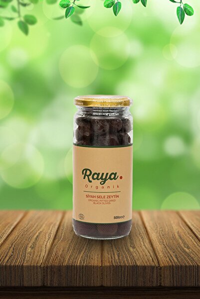 RAYA Organik Sele Siyah Zeytin (eski Usul Kuru Sele) Katkısız Doğal