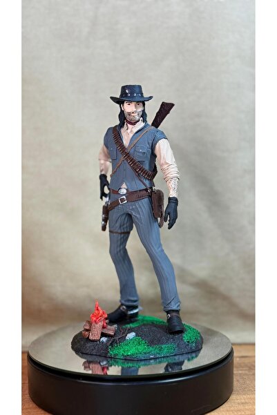 AREZ 3D FİGÜR Red Dead Redemption 2 John Marston Dekoratif Koleksiyon Figürü ...