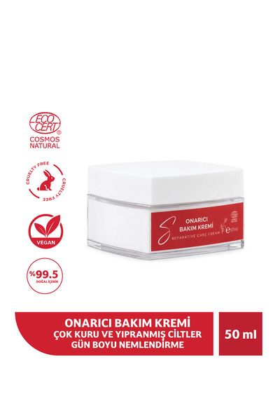 Leke Ve Akneye Karşı Güçlü Koruma Onarıcı Kremi 50 ml – Doğal Besleyici