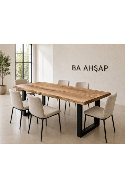 BRK Design BA AHŞAP Mutfak Masası Yemek Masası Balkon Masası Ahşap KARE ayak ...