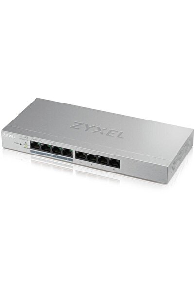 ZyXEL Διακόπτης GS1200-8HPV2-EU010, 8 θύρες, Gigabit, 4 x PoE