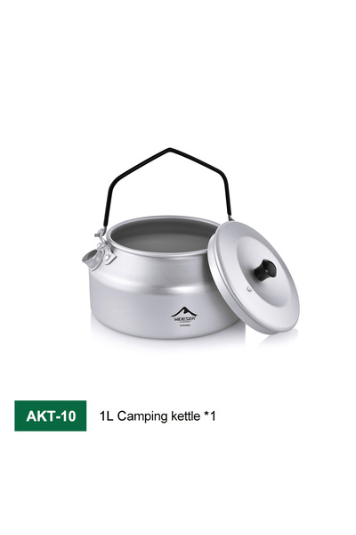 Choice widesea AKT-10 Widesea Camping Outdoor 1L Kettle Pure Aluminum Short-h...