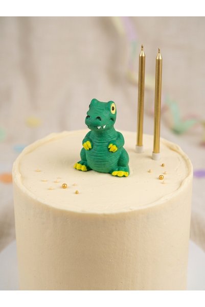 Ca.Gi Handmade Dinosaur Figured Cake Decoration / Birthday Decoration / Cake Decor - 1 Piece