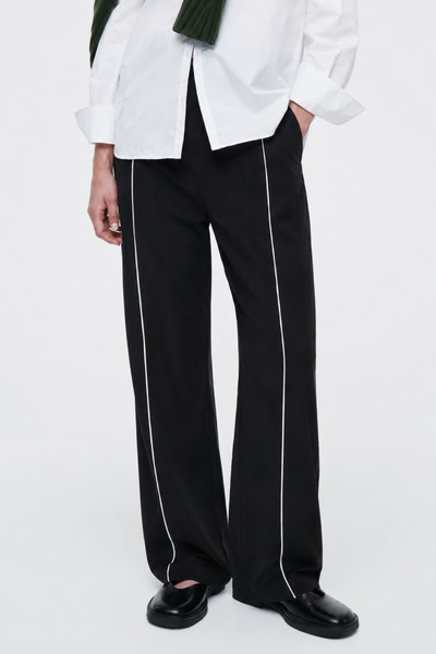 şuranur Pantaloni casual din țesătură modal Osho pentru femei croială – stil ...
