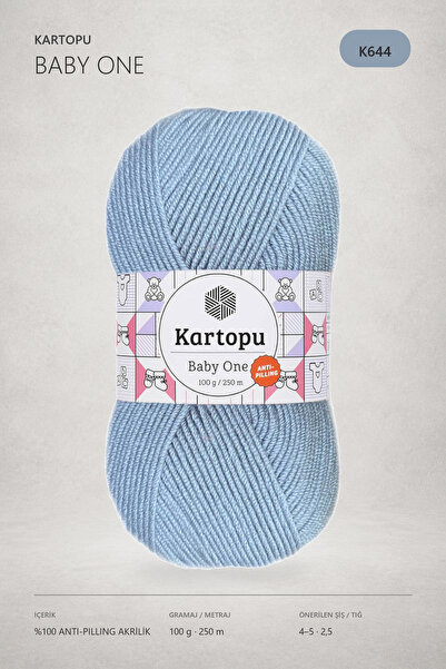 Kartopu Baby One Non-Pilling Baby Wool Denim K644 (New Color)
