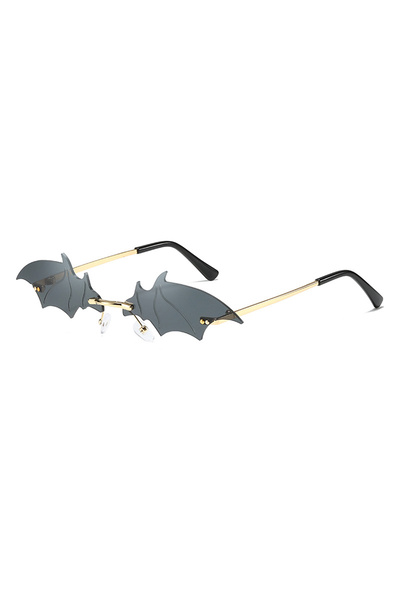 Choice black Personality Bat Sunglasses Men and Women Trend Colorful Street S...