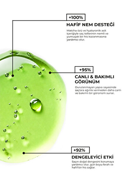 KOREACO Matcha Mucize Leaving In Spray | Nemlendirici Hacim veren Yapılandırıcı Saç Spreyi 150 ml
