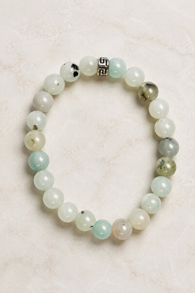 ESK KEHRİBAR Amazonite Natural Stone Bracelet - Fashionable and Exclusive Des...