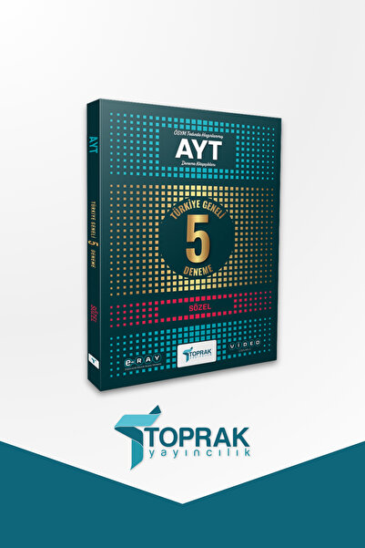 Toprak Yayıncılık AYT 5'Lİ PAKET DENEME KİTABI (SÖZEL)