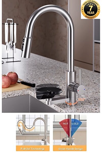 OEM Kitchen Sink Faucet Water Purification Tap+Pressure Cup Washer 3in1 Matte...