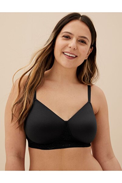 Marks & Spencer Body Soft: Dantel Detaylı Balensiz Pamuklu Ameliyat Sonrası S...