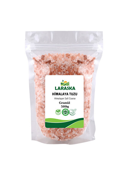 Laraska Himalaya Tuzu Granül 500g - Himalayan Pink Salt Coarse 500g