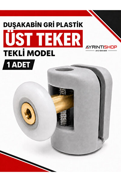 AYRINTISHOP Duşakabin Plastik Rulman Tekerlekleri Çap 22mm 1 Adet