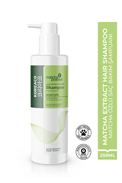 KOREACO Matcha Therapy Mucize Moisture Shampoo | Nemlendirici Yapılandırıcı O...