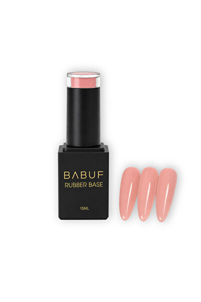 BABUF Baza Rubber | Nuanță Piersică | RB 29 | 15 ml