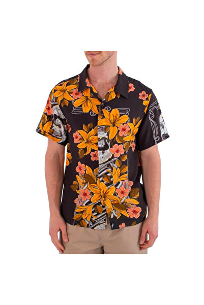 Hurley M WOVEN SS TRUDY MWVEU00004-010 Μαύρο