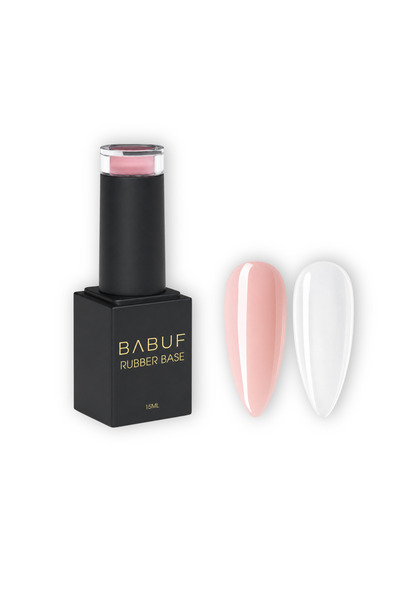 BABUF Baza Rubber | Strălucire Piersică | RB 13 | 15 ml