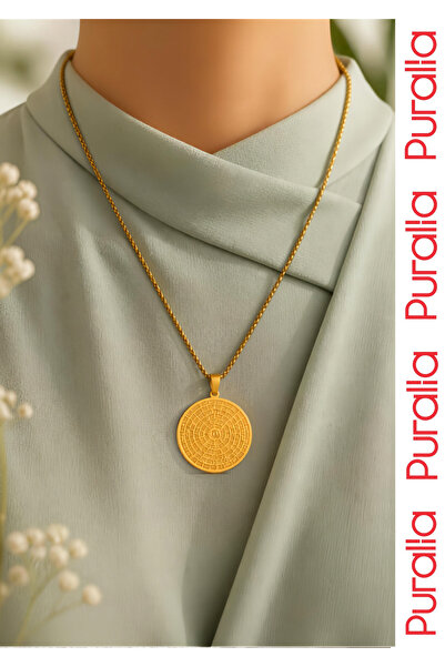 Puralia Esma-Ül Hüsna Steel Necklace