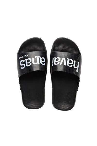 Havaianas Σλάιντ Κλασικό Λογκομάνια 4148124-1069 Μαύρο