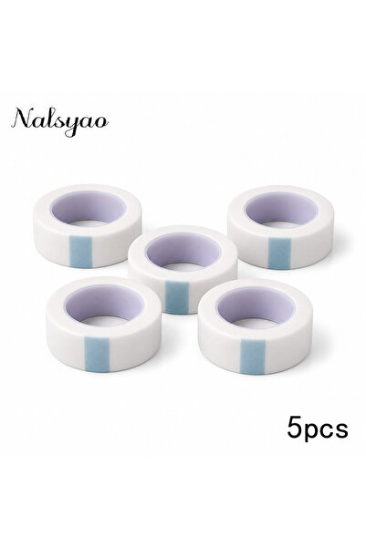 Choice 5PCS 5PCS White Eyelash Tape Adhesive Eyelash Extension Tapes Fabric B...