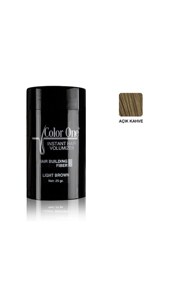 Color One Hair Powder 25 gr Açık Kahve(Light Brown) Saç Tozu Topik