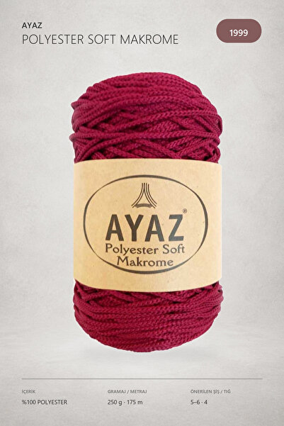Ayaz Polyester Soft Makrome 250 Gram 175 Metre 1999