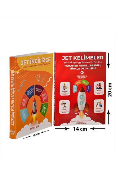 jetingilizce 3’lü Set - Jet Ingilizce, Jet Kelimeler Ve Mobil 3 Kitap 1 Uygulama