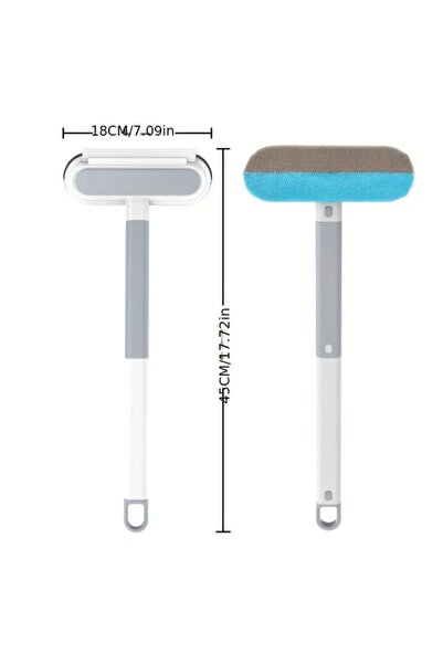 Choice Blue 4 in 1 Detachable Window Screen Cleaning Brush, With Mesh Brush S...