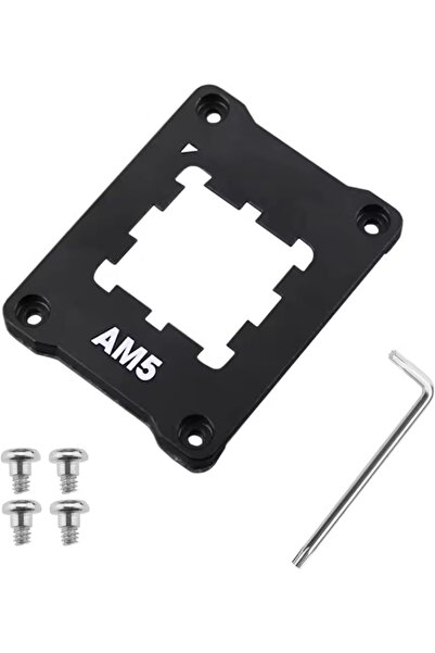 Choice1 Black AM5 CPU Anti-Bending Corrector, Aluminum Alloy Contact Frame fo...