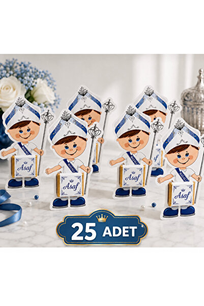 Sultan magnet hediyelik Kişiye Özel Sünnet Mevlüt Çikolatalı Masa Hediyeliği ...