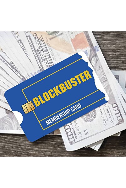 Choice4 18x13.5CM z1 Blockbuster Bank Credit Cards Bus Pass Stickers Cool Dec...