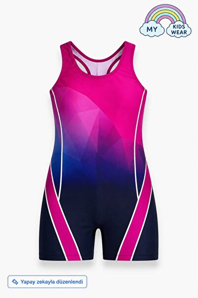 My Kids Wear Girls' Sea Swimmer Swimsuits 5-16 Years 12851
