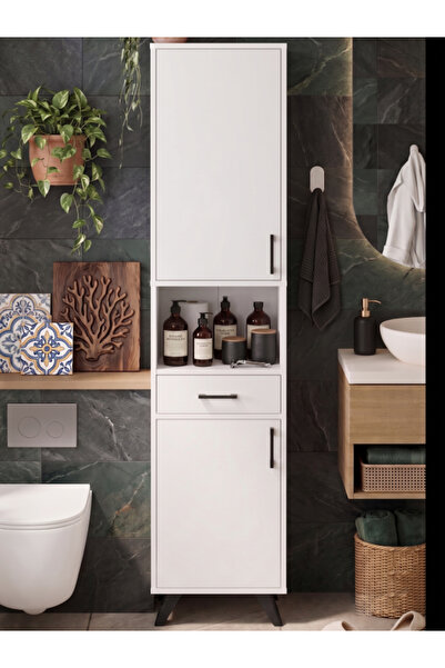 Alfimo Mobilya Canberra Banyo Dolabı / Mutfak Dolabı / Çok Amaçlı Dolap / Böl...