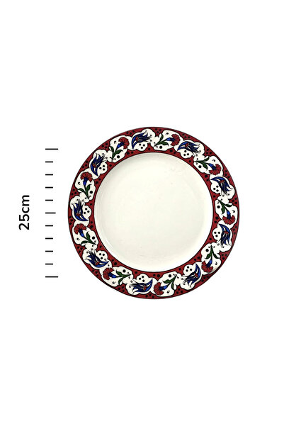 DM PORSELEN PLAKET TABAK 25 CM DM-34