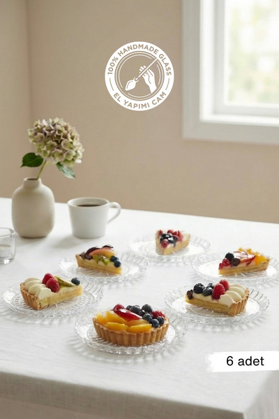 Glamis Selen Concept Güneş Model Glass Plate Set of 6