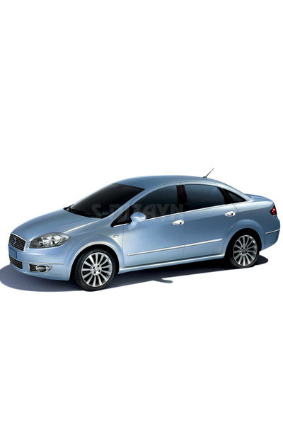 S Dizayn S-Dizayn Fiat Linea Krom Kapı Kolu 4 Kapı 8 Prç 2007-2018 (Çerçeveli...