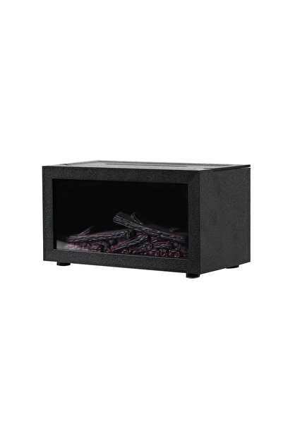 Choice Black Fireplace Humidifier Aroma Flame Humidifier Fragrance Diffuser A...