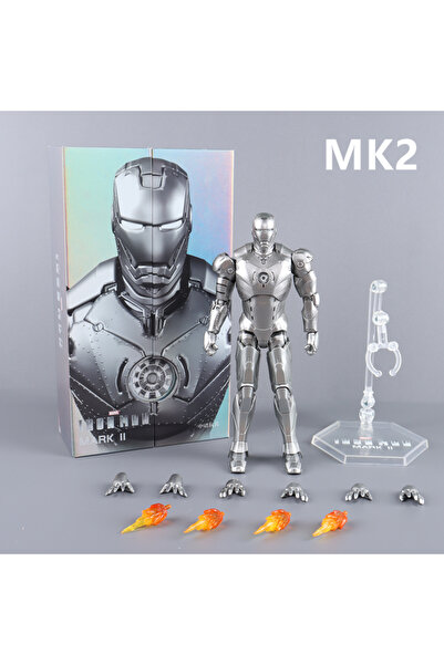 Choice15 ZD MK2 ZD Toys مجسم شخصية أكشن الرجل الحديدي Iron Patriot MK1-7 MK17...