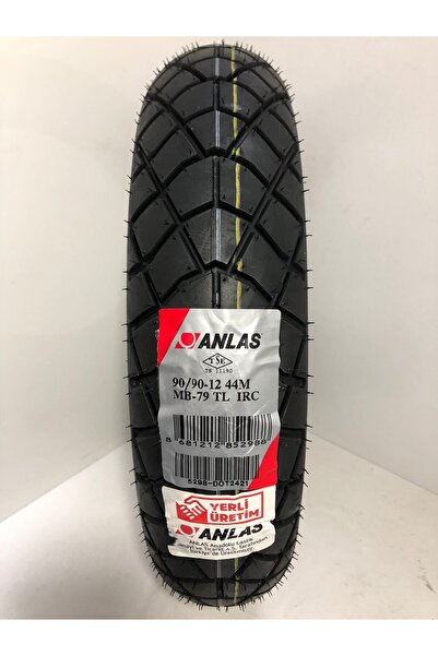 IRC Motosiklet Dış Lastik 90/90-12 44M Mb-79 Tubeless 2026 Tarihli