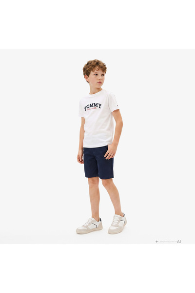 Tommy Hilfiger Essentials Çocuk Lacivert Şort