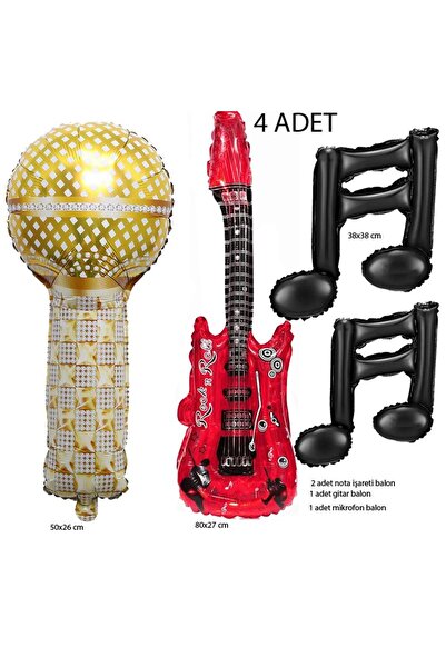 partidolu 70 Li 80 Li Retro Disco Yıllar 3 Farklı Model Folyo Balon 4 Adet