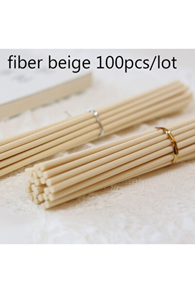 Choice fiber beige 100pcs 50pcs/100pcs per Lot Fiber Reed Diffuser Sticks 3mm...
