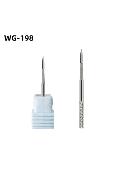 choice2 WG198 1Pcs Tungsten Carbide Nail Drill Bits Nails Electric Files Tool...