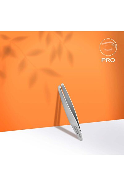 STALEKS Expert Professional Mini Eyebrow Tweezer Slanted 4mm Te-61-4