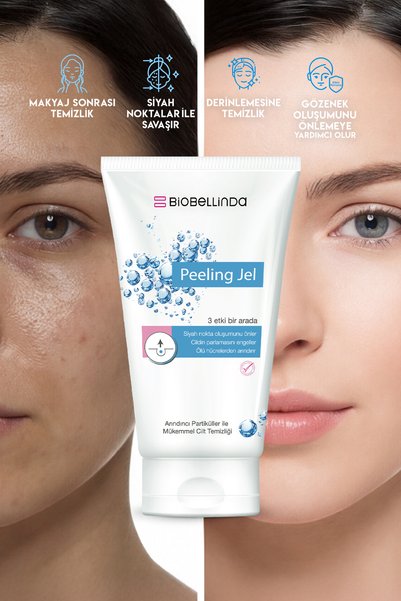 BioBellinda Blackhead Purifying Peeling Gel with Natural Strong Structure 150 ml