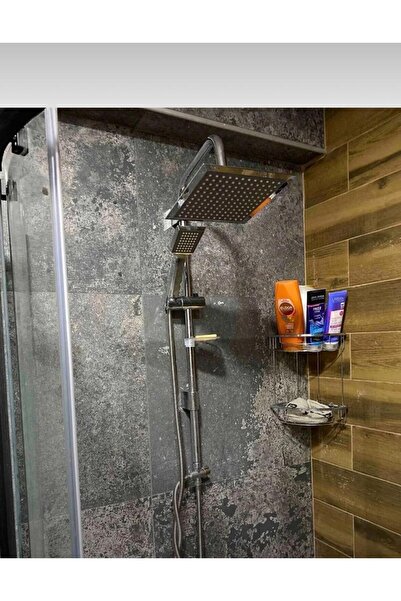 AR E.C.A Lite Banyo Bataryası + Tema 53260 Quadro Rain Pratik Duş Sistemi