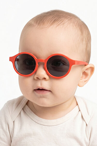 Sunstop Minic 2424m - Red Baby Sunglasses with Uv400 Protection Polarized Fil...