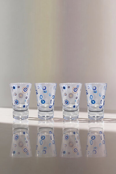 Rakle Good Luck 4-Piece Shot Glass Set 34 Cc
