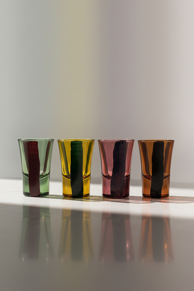 Rakle Jüpiter 4'lü Shot Bardağı Seti 34 cc